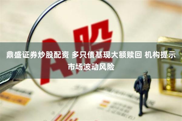 鼎盛证券炒股配资 多只债基现大额赎回 机构提示市场波动风险